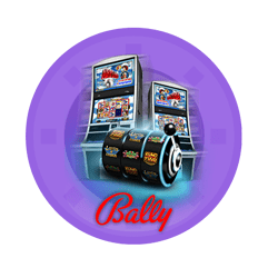 logo Bally in a slot machine
