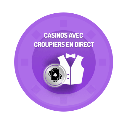 croupier en direct