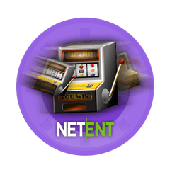 logo NetEnt in a slot machine