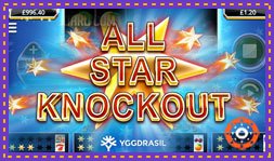 All Star Knockout : Jeu de casino signé Yggdrasil Gaming