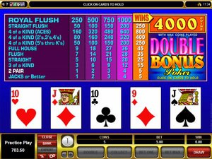 Double Bonus Poker - apercu