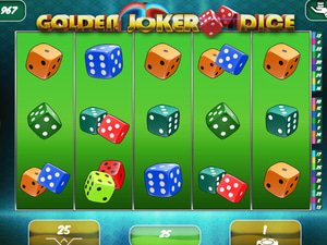 Golden Joker Dice - apercu