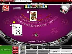 High Limit European Blackjack - apercu