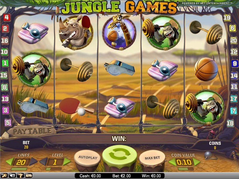 Jungle Games - apercu
