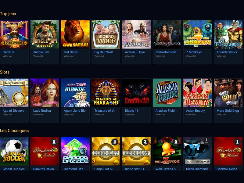 21Dukes Casino - apercu de logiciel