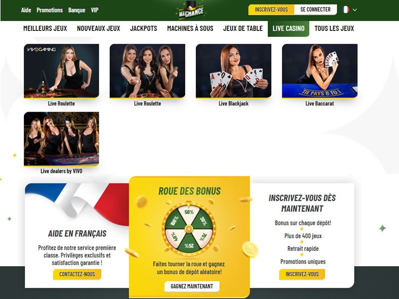 Ma Chance Casino - apercu de logiciel