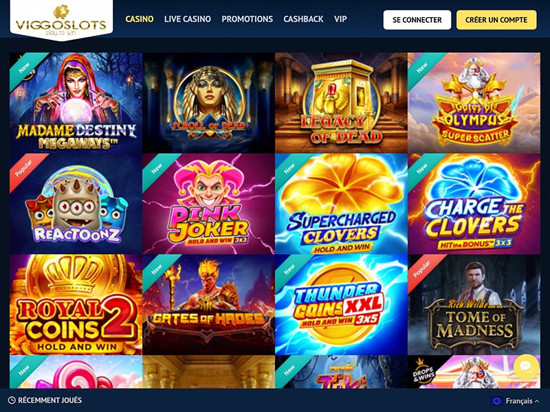 ViggoSlots - apercu de logiciel