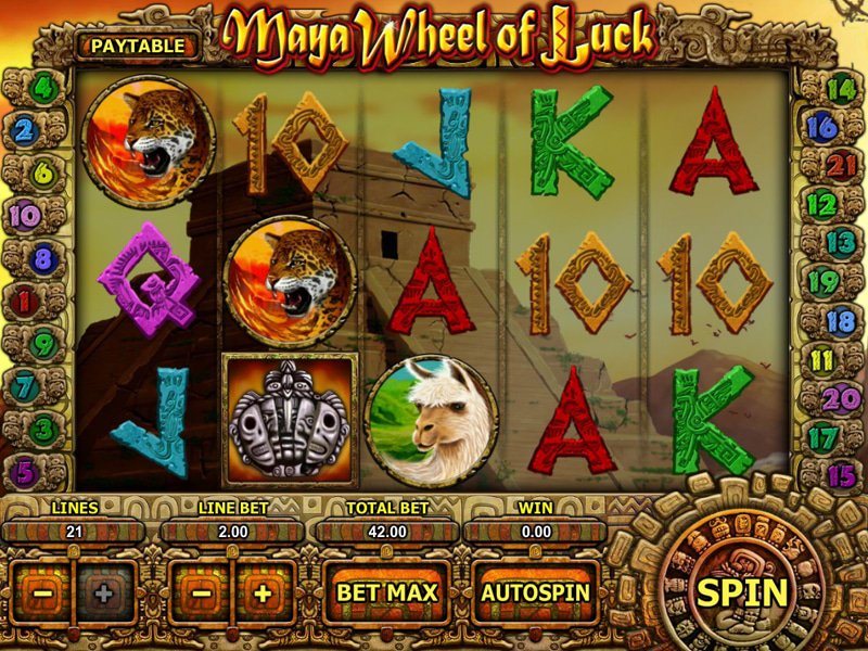 Maya Wheel of Luck - apercu