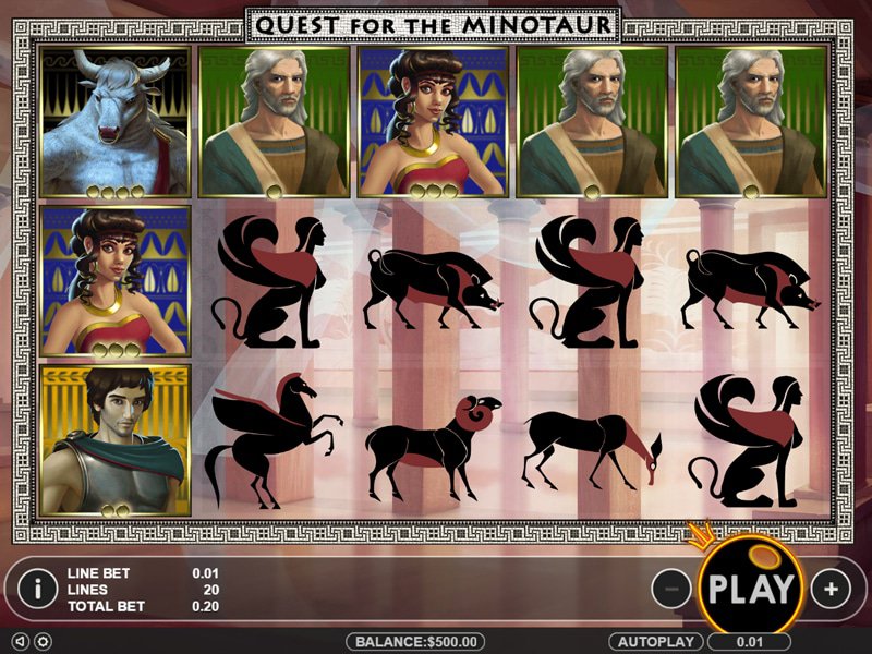 Quest for the Minotaur - apercu
