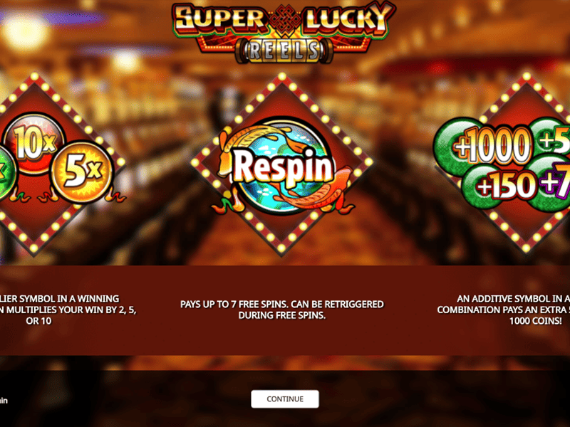 Super Lucky Reels - apercu