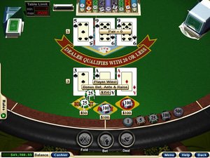 Three Card Poker - apercu