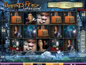 Vampires Feast Super Spin - apercu