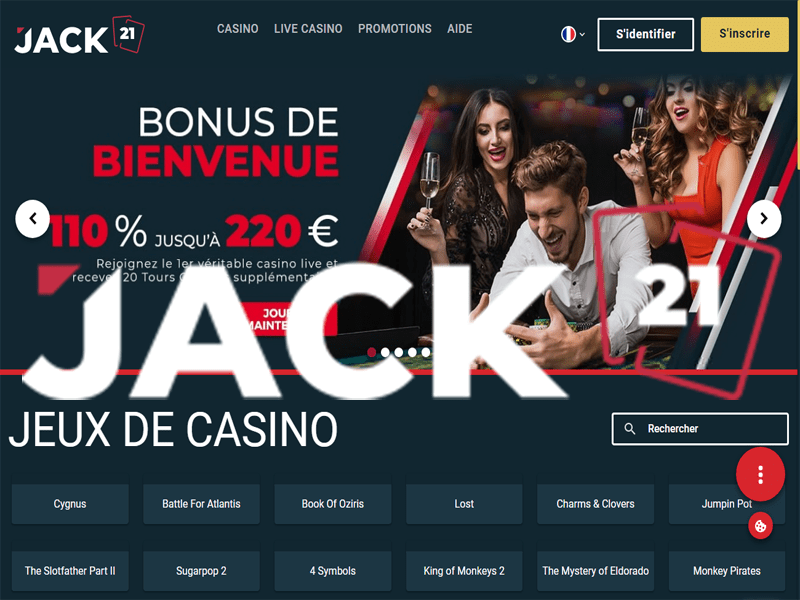 Jack21 Casino - apercu de site