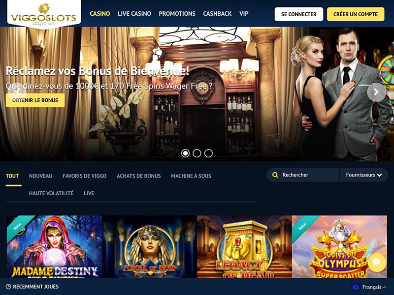 ViggoSlots - apercu de site