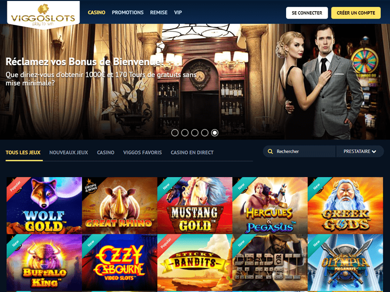 ViggoSlots - apercu de site