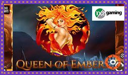 Les casinos 1x2 Gaming présentent le jeu en ligne Queen Of Embers