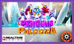 Les casinos RealTime Gaming acueillent le jeu Penguin Palooza