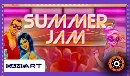 Découvrez le jeu de casino Summer Jam signé GameArt