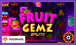 Lancement du jeu de casino en ligne Fruit Gemz Splitz