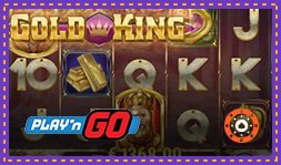 Lancement prochain de la machine à sous Gold King de Play'n Go