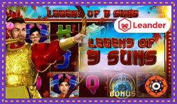 Legend Of 9 Suns : Jeu de casino de Leander Games
