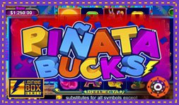 Lightning Box présente le jeu de casino Piñata Bucks