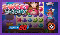 Machine à sous Sweet Alchemy de Play'n Go disponible