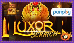 Pariplay a dévoilé le jeu de casino Luxor Scratch