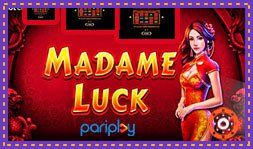 Pariplay vient de lancer le jeu de casino Madame Luck