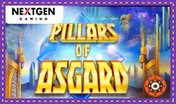 Jeu de casino Pillars Of Asgard de NextGen vient d'être lancé