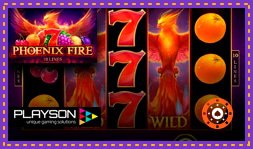 Playson lance le jeu de casino en ligne Phoenix Fire