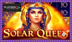 Playson présente le jeu de casino Solar Queen