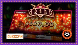 Quickspin annonce le nouveau jeu de casino The Grand