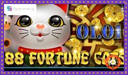 Sortie du jeu de casino 88 Fortune Cats de Spinomenal