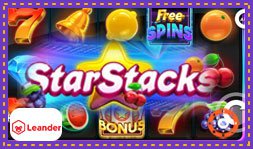 Sortie du jeu de casino StarStacks de Leander Games