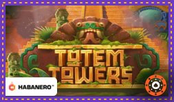 Superbe nouveau jeu de casino Totem Towers lancé par Habanero