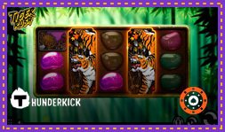 Thunderkick présente le jeu de casino Tiger Rush